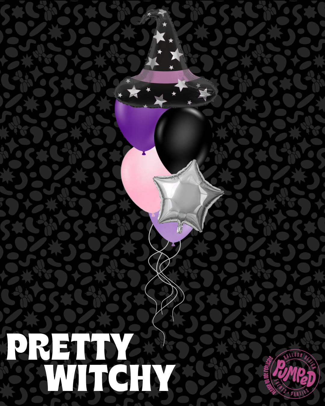 Halloween Helium Balloon Bouquets Choose from 6 options!