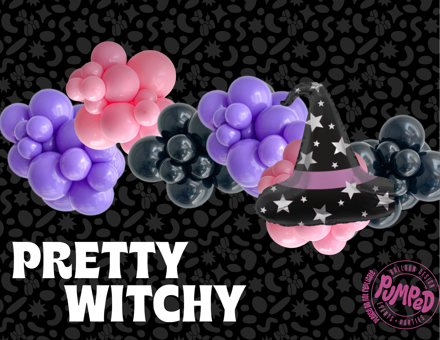 Halloween Grab + Go Balloon Garland Choose from 6 options!