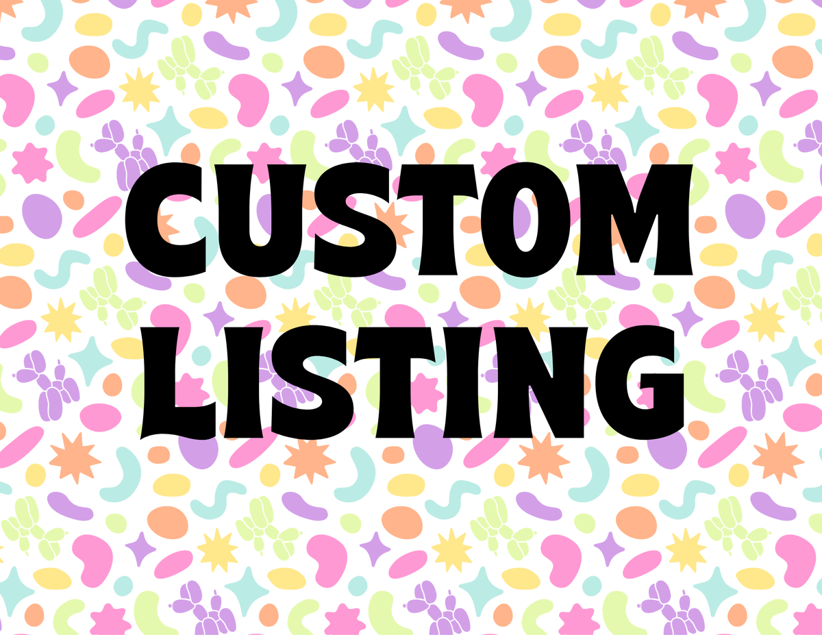 Custom Listing for A100326