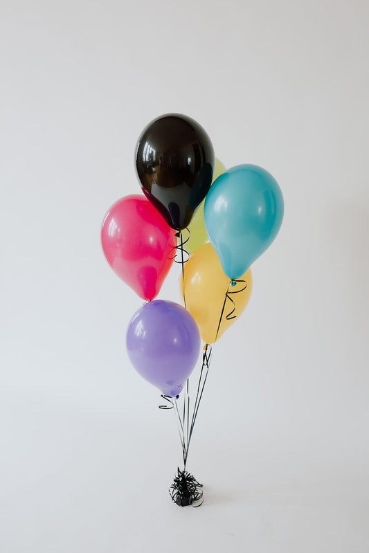 11 inch Helium Balloon Bouquet