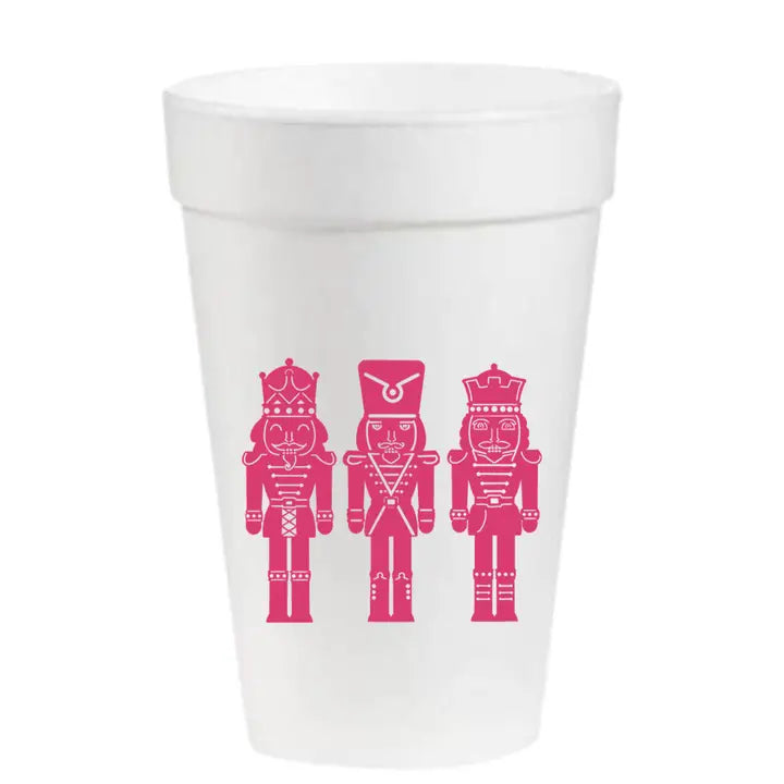 Holiday Styrofoam Drinking Cups 16oz.