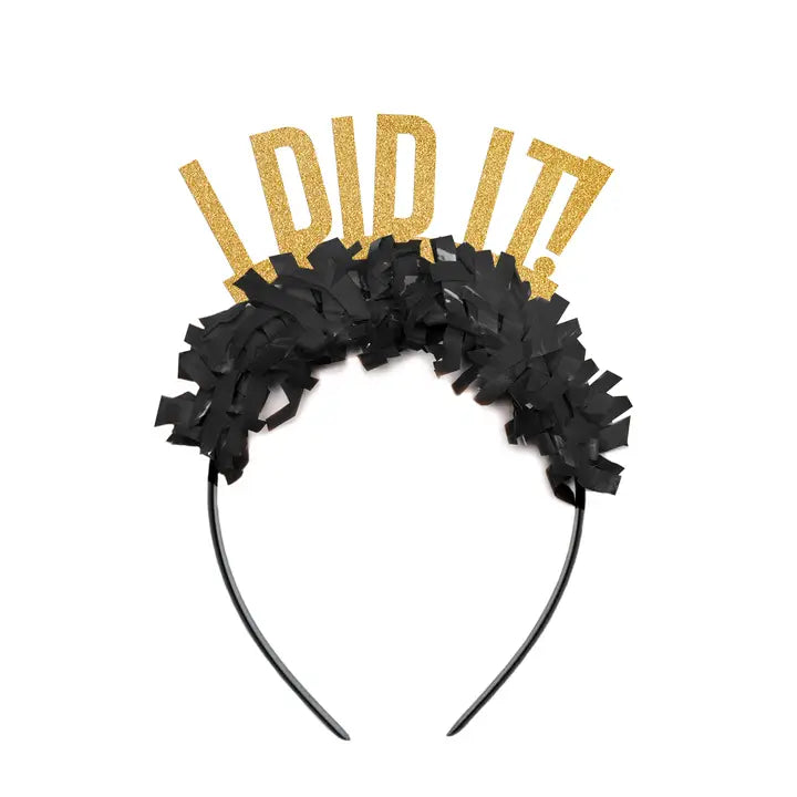 I Did It! Graduation Party Decor - Headband