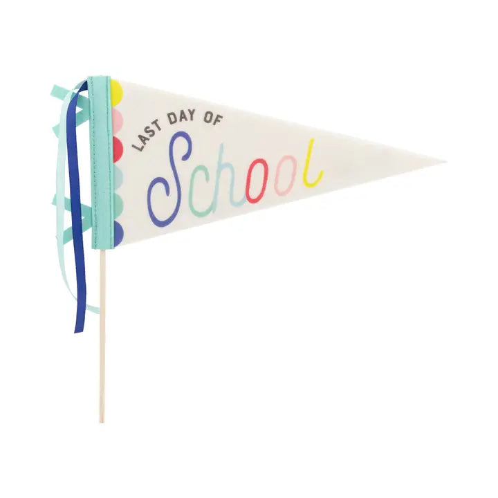 First Day of School/Last Day of School Pennant Banner Set