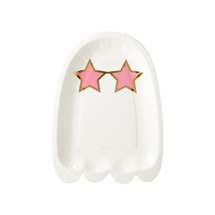 Spooky Era Starry Eyes Ghost Paper Plates