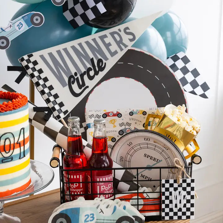 Miles Per Hour - Race Pattern Plate