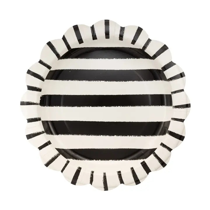 VHP1344 - Halloween Sketchy Stripes 11" Plate