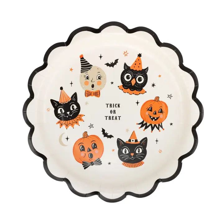 VHP1340 - Vintage Halloween Characters Plate