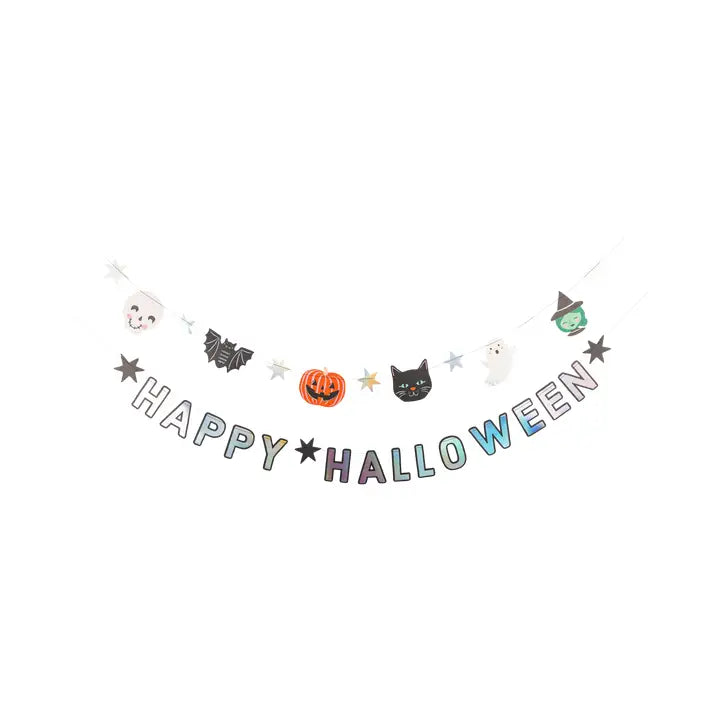SPO1302 - Happy Halloween Character Banner Set