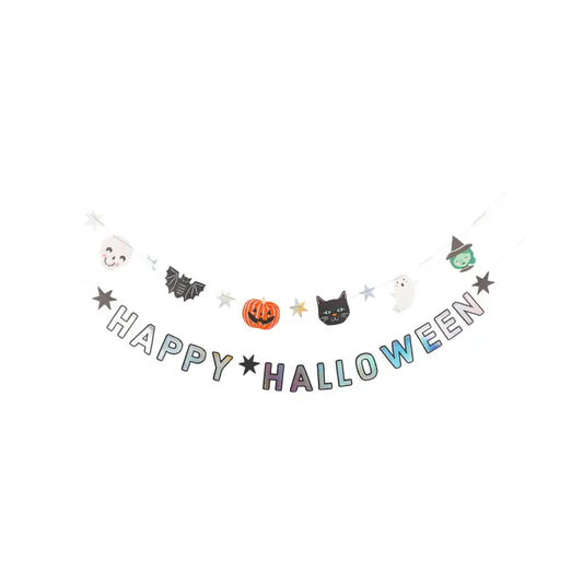 SPO1302 - Happy Halloween Character Banner Set