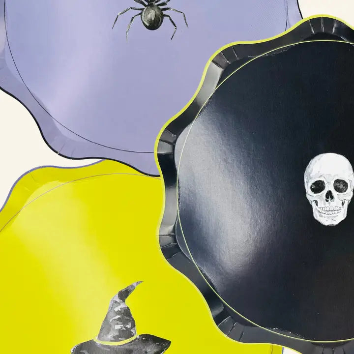 Bows & Boos Halloween Solid Plate Set