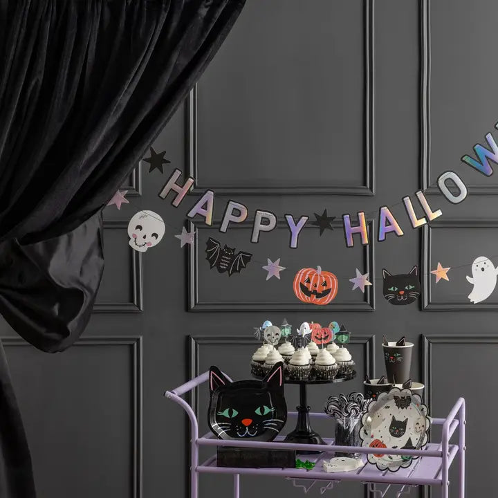 SPO1302 - Happy Halloween Character Banner Set
