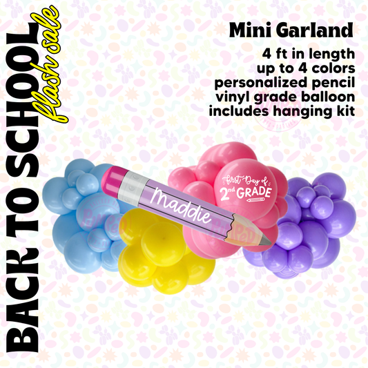 Back to School Mini Garland