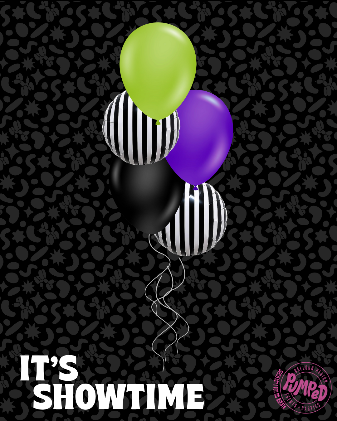 Halloween Helium Balloon Bouquets Choose from 6 options!