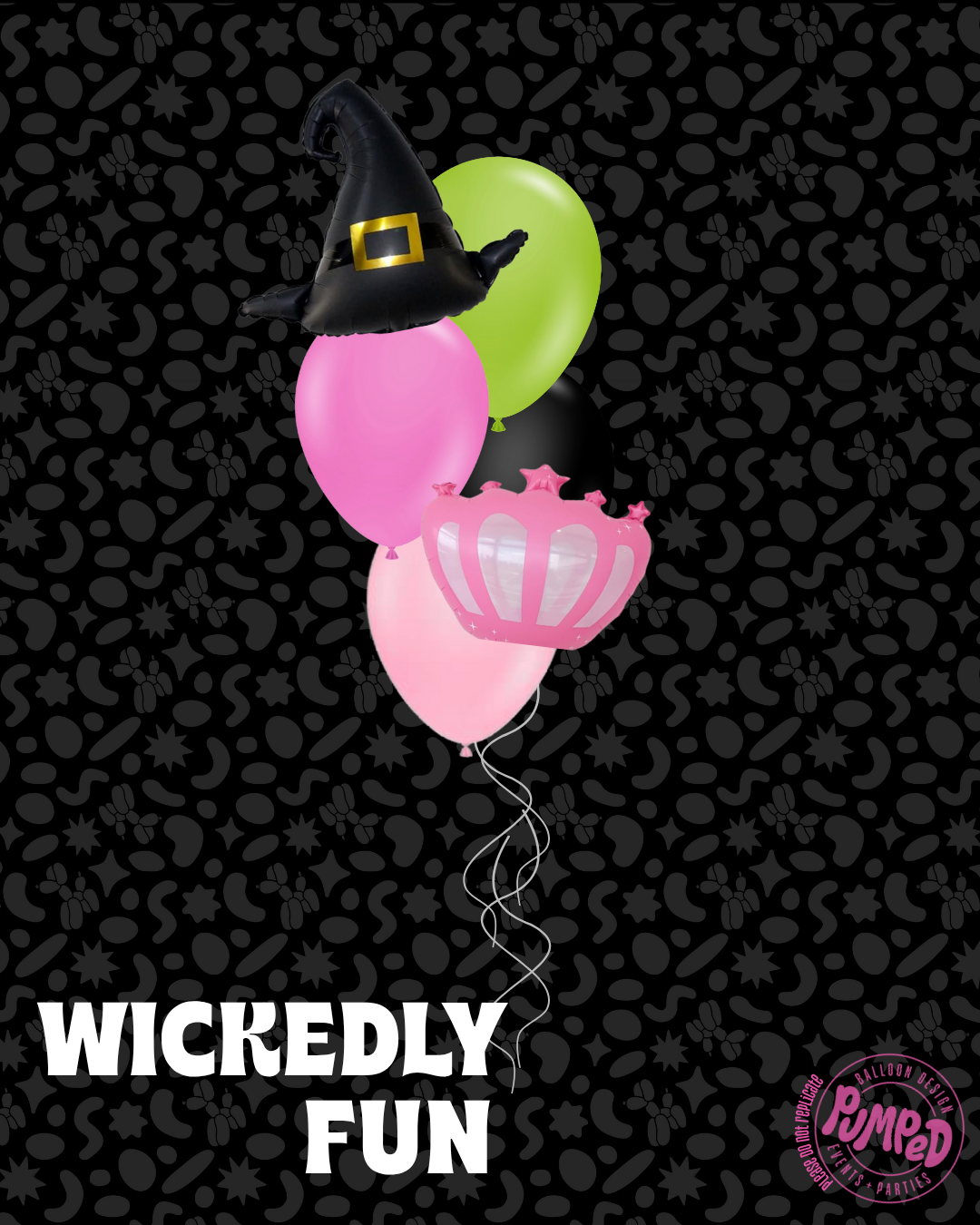 Halloween Helium Balloon Bouquets Choose from 6 options!
