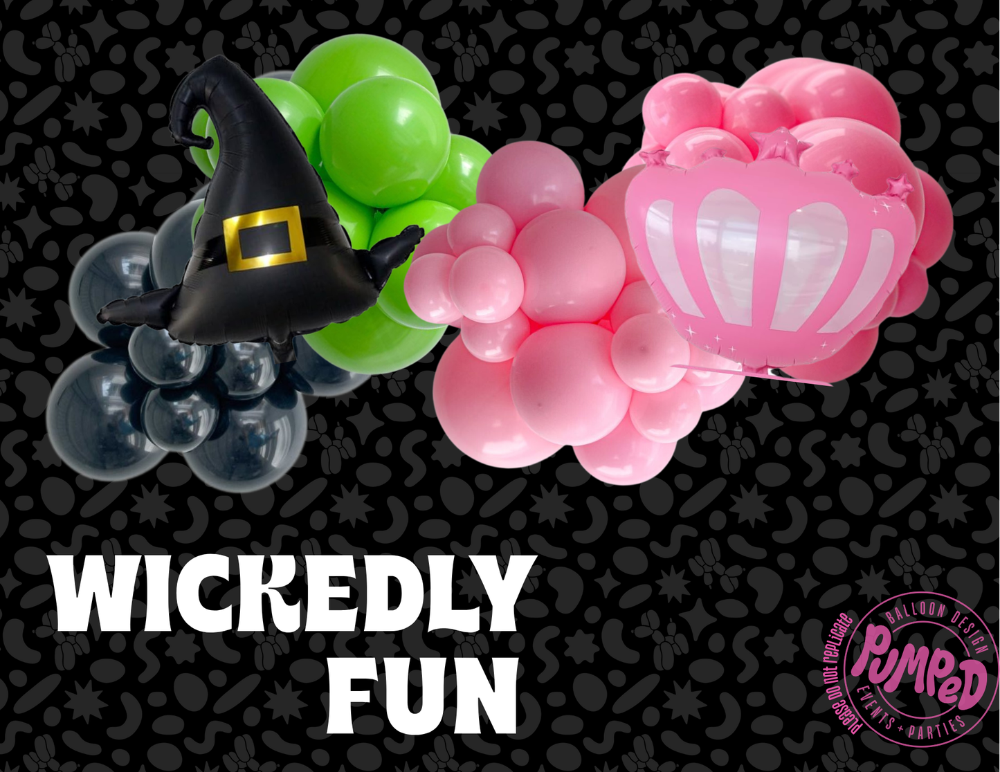 Halloween Grab + Go Balloon Garland Choose from 6 options!