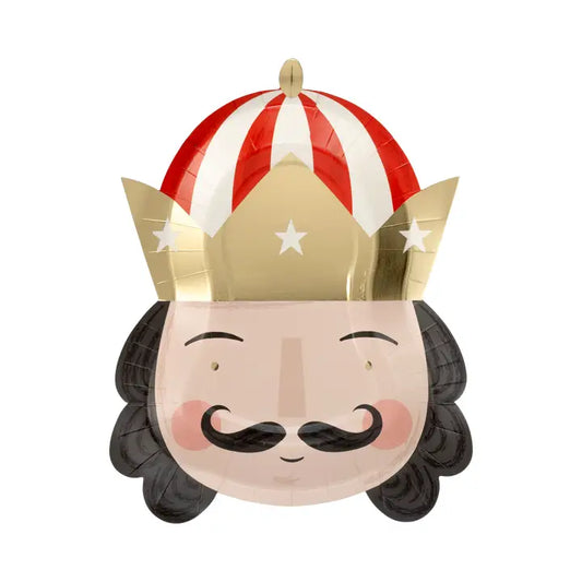 Nutcracker Shaped Head 10" Plate