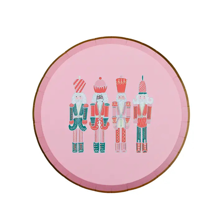 Paper Nutcracker Small Paper Plates