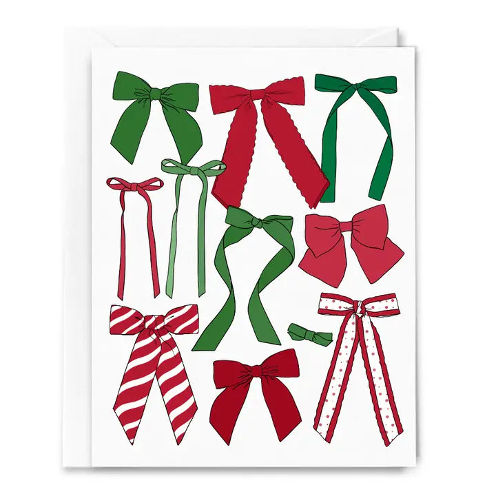 Christmas Bow Card