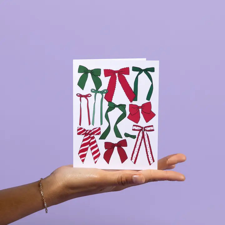 Christmas Bow Card