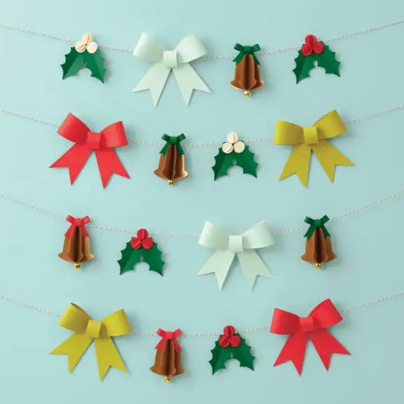 Merry & Bright Bow Garland Kit