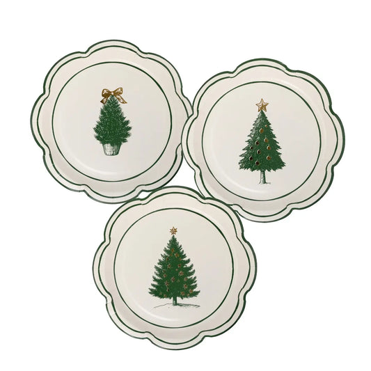 Christmas Lane Plate Set