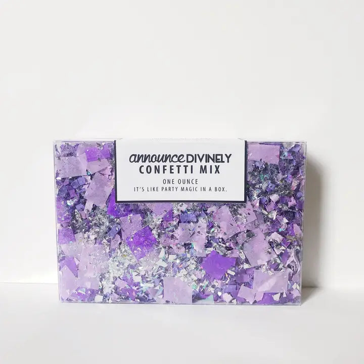 Amethyst Confetti Mix