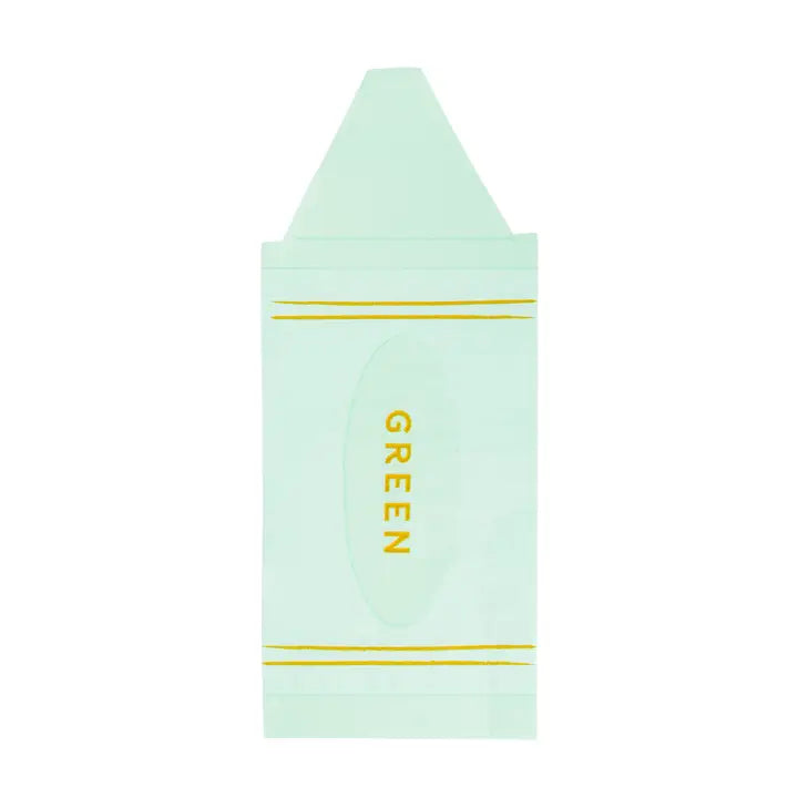 Back To School Crayons Napkin