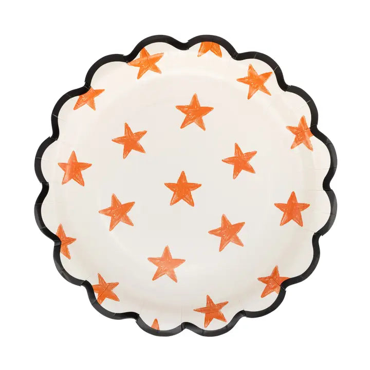 VHP1343 - Halloween Sketchy Stars Plate