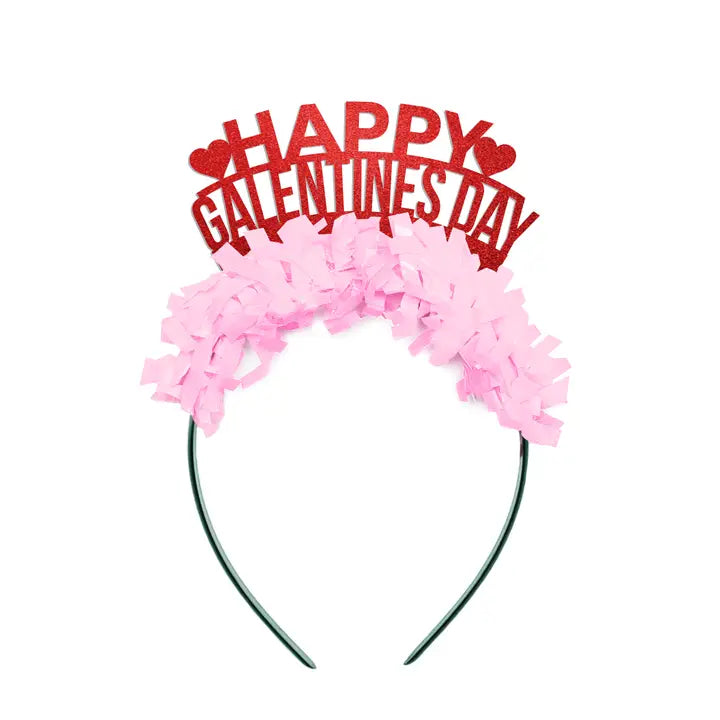 Galentines Valentines Party Crown Headband