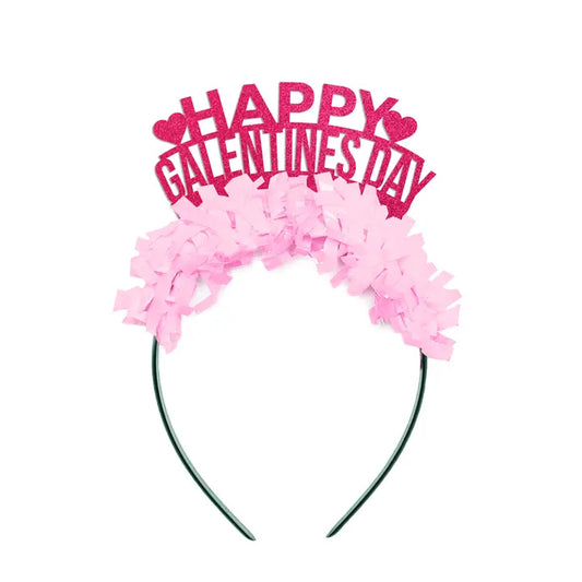 Galentines Valentines Party Crown Headband