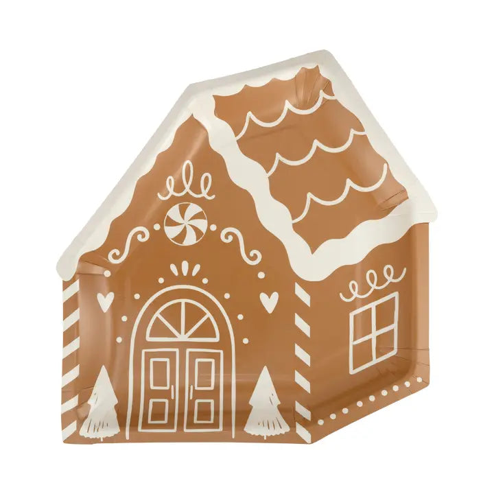 Gingerbread House 9" Plate