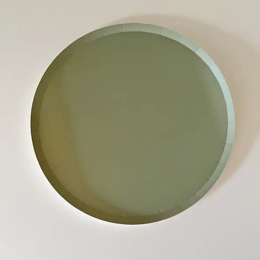 Olive Green Dinner Plate (Set of 8)