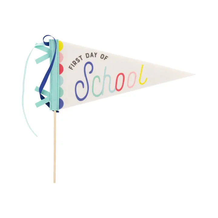 First Day of School/Last Day of School Pennant Banner Set