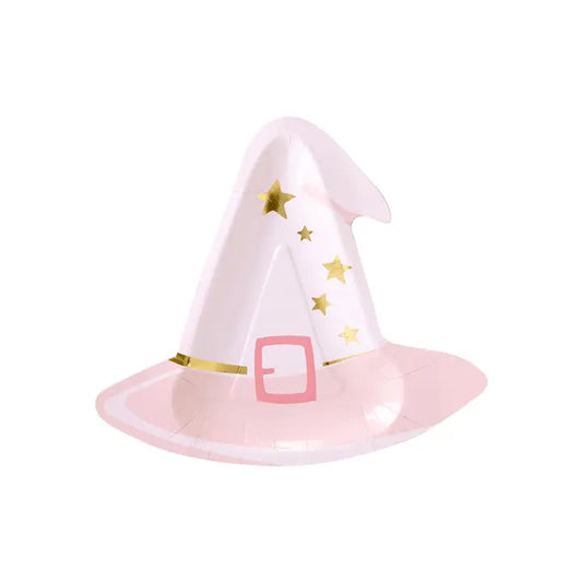Hocus Pocus Witch Hat Shaped Plate