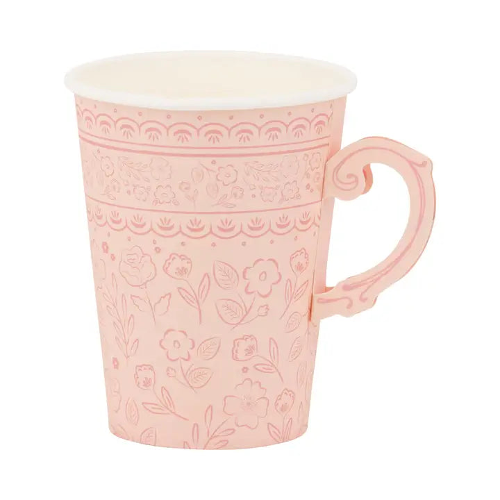 Pembroke Party Paper Tea Cups - 12 oz