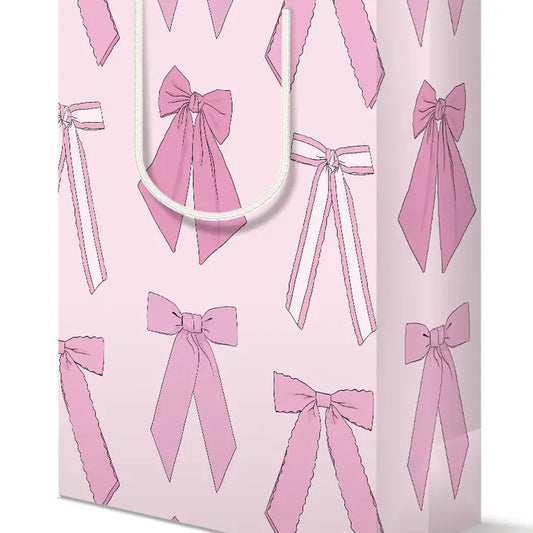 Pink Bows Gift Bag