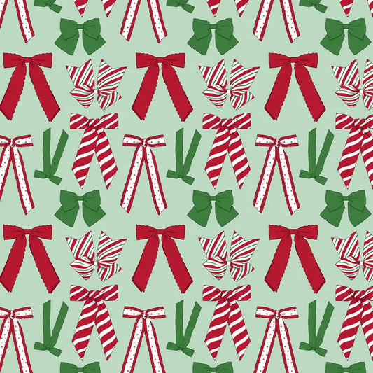 Christmas Bows Wrapping Paper