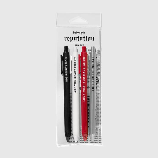 TS Reputation Pen Set of 4