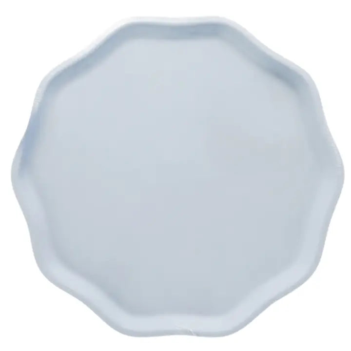Sky Blue Compostable Dinner Plates