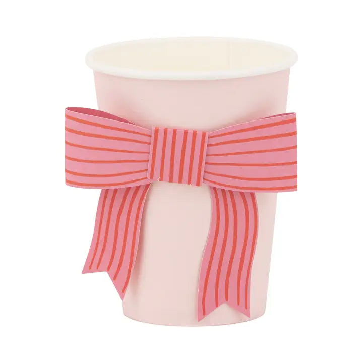 Valentine's Day Bow Party Cup